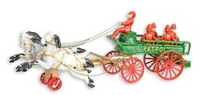 Un chariot de pompiers en