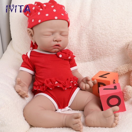 Sleeping silicone reborn - 17",