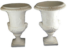 Vase En Porcelaine Scénique De Sèvres Relief Antique 1802