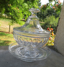 Ancien drageoir cristal - ancien,