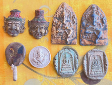 8 Plaque votive Bouddha Lersi
