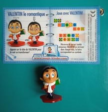 Jouet KINDER Surprise VALENTIN LE ROMANTIQUE TT079 + BPZ Variante Fr from Italia
