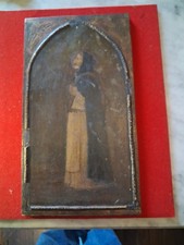 huile sur panneau de bois