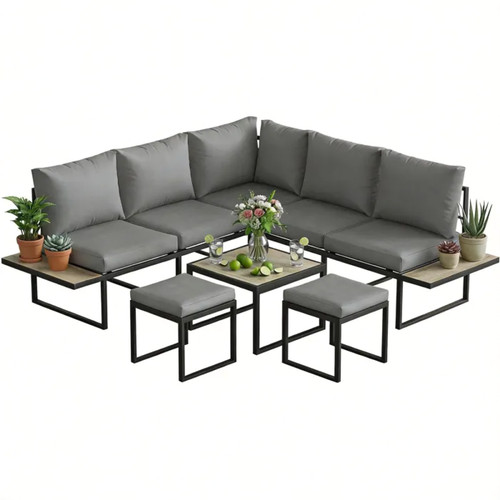 Outsunny salon jardin 6 - outsunny,