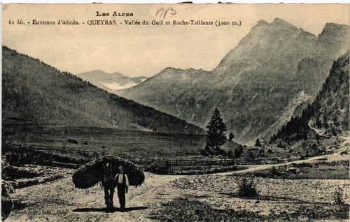 Cpa env abriés queyras - queyras,