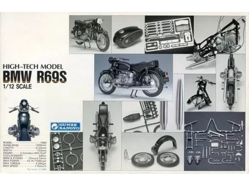 Kit moto vintage gunze - vintage, 1/12