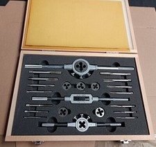 Coffret de jeux de 2 Tarauds à Main et Filières HSS-M2  (4x070 à  12X175) MB24P