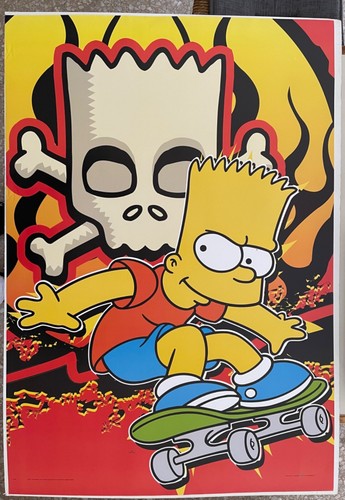 Les simpson bar skating - les,