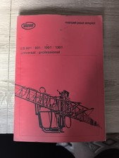 Manuel Utilisation Pulvérisateur Vicon Ls601 801 1001 1301