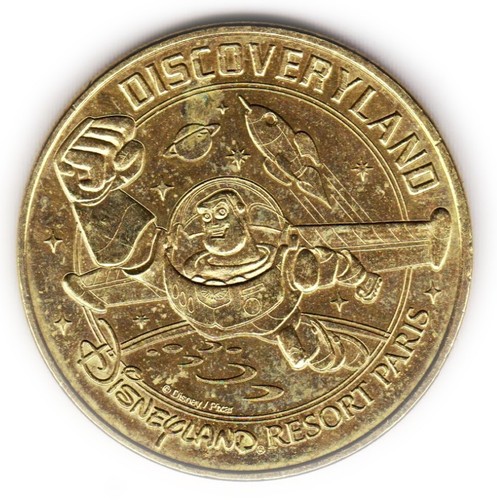 Médaille discoveryland - médaille,