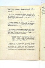 Décret qui réunit les Compagnies des Hussards de la Mort Paris 1793