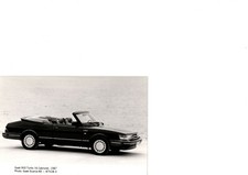 Photo de presse automobile Saab 900 turbo 16s Cabriolet