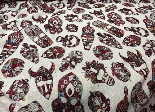Tissu jacquard ameublement - tissu,