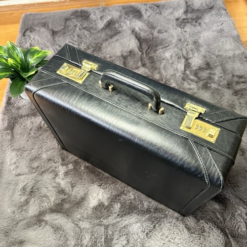 Malette cuir vintage - malette,