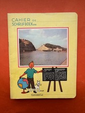 HERGE CAHIER GEOGRAPHIE TINTIN ECRITURES TTBE