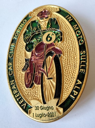 Badge automobile veteran car - badge,
