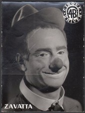 Cirque. Clown Zavatta