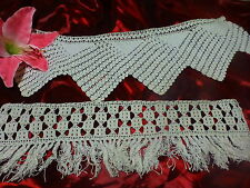 coton  dentelle  fait main