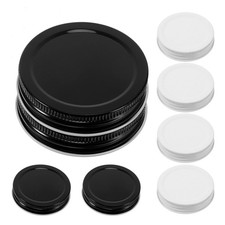  8 Pcs Couvercles Bocaux Pots