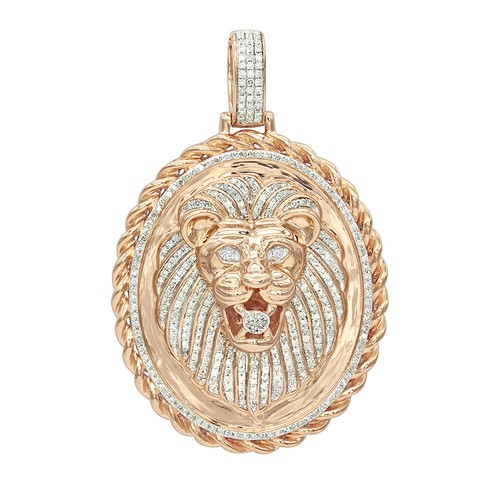 Pendentif médaillon tête - pendentif,