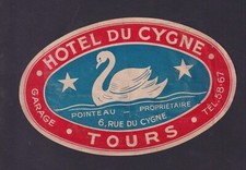 Ancienne  étiquette bagage