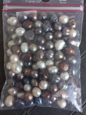 lot de 120 perles naturelles d eau douce en vrac