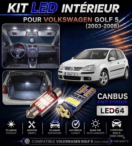 Kit ampoules led blanc - ampoules, à
