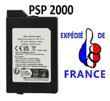 Batterie pour Sony PSP 2000 SLIM & LITE  2000 3000 2004 3004  - 1200 mah battery