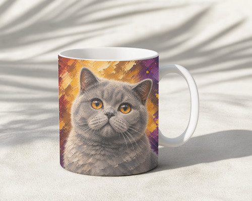 British shorthair oil - british,
