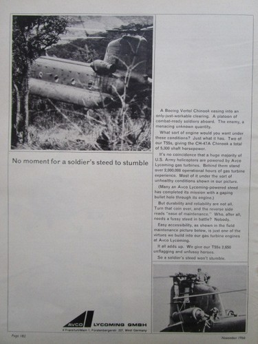 1966 pub avco lycoming - 11/1966, t55