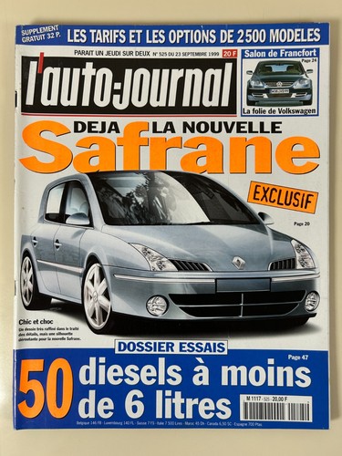 Auto journal 525 - journal, n°525