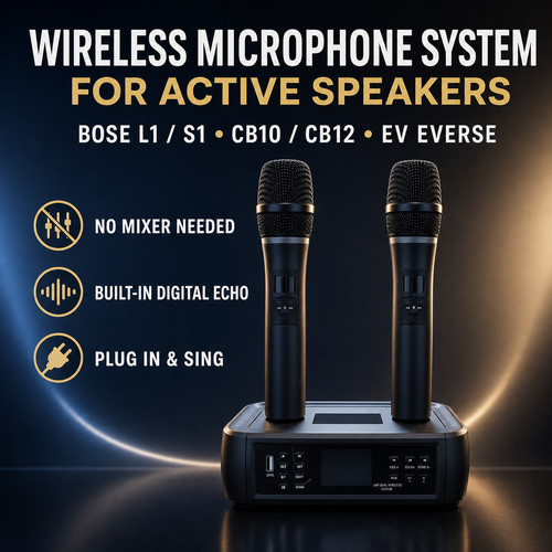 Dual wireless microphone - dual,