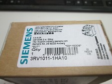 Disjoncteur protection moteur  Siemens  3RV1011-1HA10  5,5-8 A