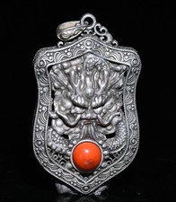 Ancien Tibet Bronze Argent