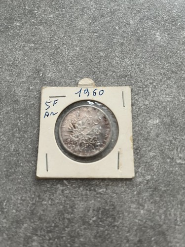Pièce francs en argent - francs,
