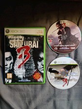 Jeu Way Of The Samurai 3 Pour Xbox 360 Avec Cd Artbook Edition Limitée Ss Notice