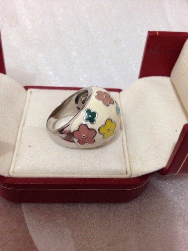 Superbe bague printemps email - superbe,