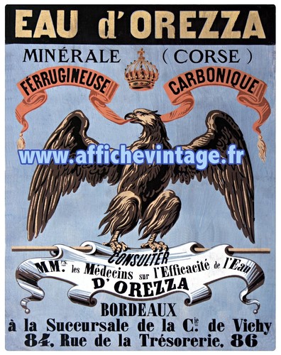 Affiche poster eau orezza - poster,