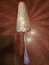 Henri Soufflot, pelle à tarte/à gâteau, argent massif Minerve, de style Louis XV