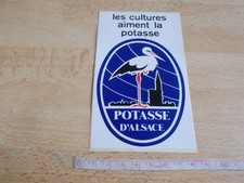 Autocollant POTASSE D'ALSACE