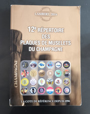 12e REPERTOIRE DES PLAQUES DE MUSELETS DE CHAMPAGNE Lambert 2014