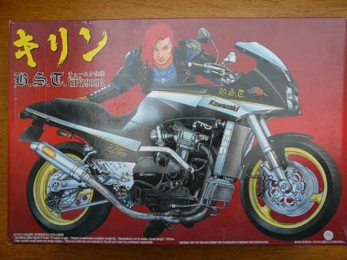 Maquette moto aoshima - moto, 1/12