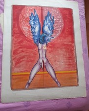 PRIKING Franz  Lithographie Signée Épreuve Artiste  81 Cm X 63 Cm