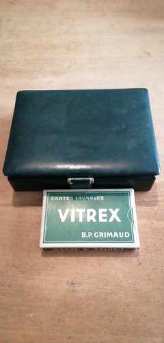 Vintage jeux carte vitrex - vintage, de