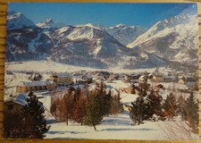 CARTE POSTALE, MONETIER LES BAINS, SERRE CHEVALIER  (05)  STATION , CARTE VIERGE