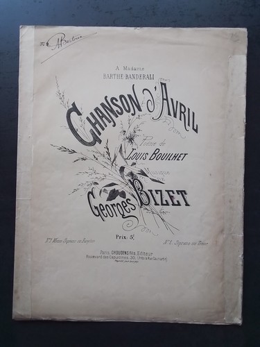 Partition ancienne georges - partition,