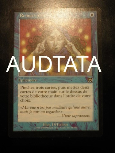 Mtg magic brainstorm mercadian - brainstorm,