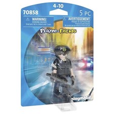 6x Playmobil Figurine Policier