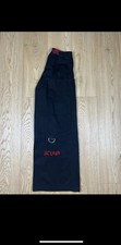 ? STUKA Black Baggy Pants – Y2K Techwear ? Cyberpunk Workwear – DEADSTOCK BNWT