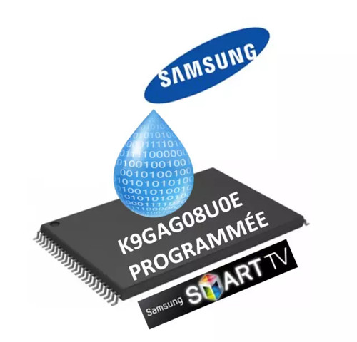 Puce mémoire nand k9gag08u0 - mémoire,